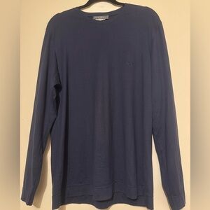 Ferragamo Long Sleeve Double Gancini Embroidered Shirt